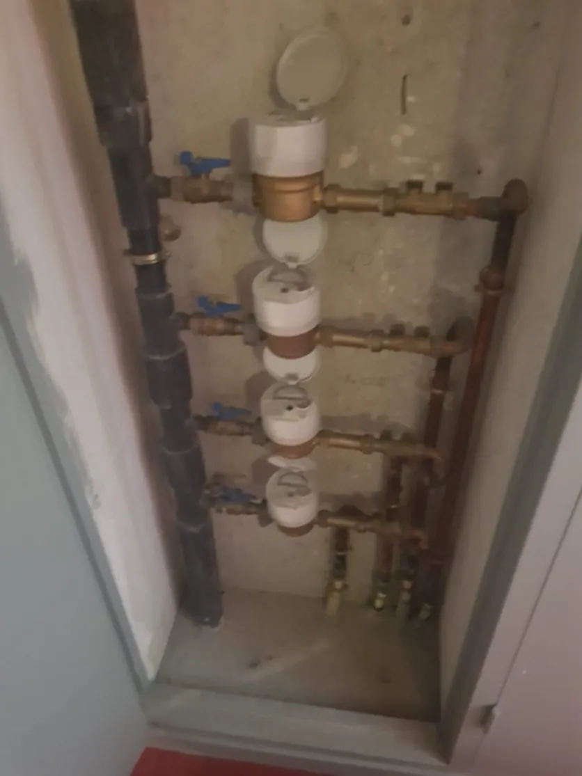 Réseau de distribution en cuivre en logement collectif